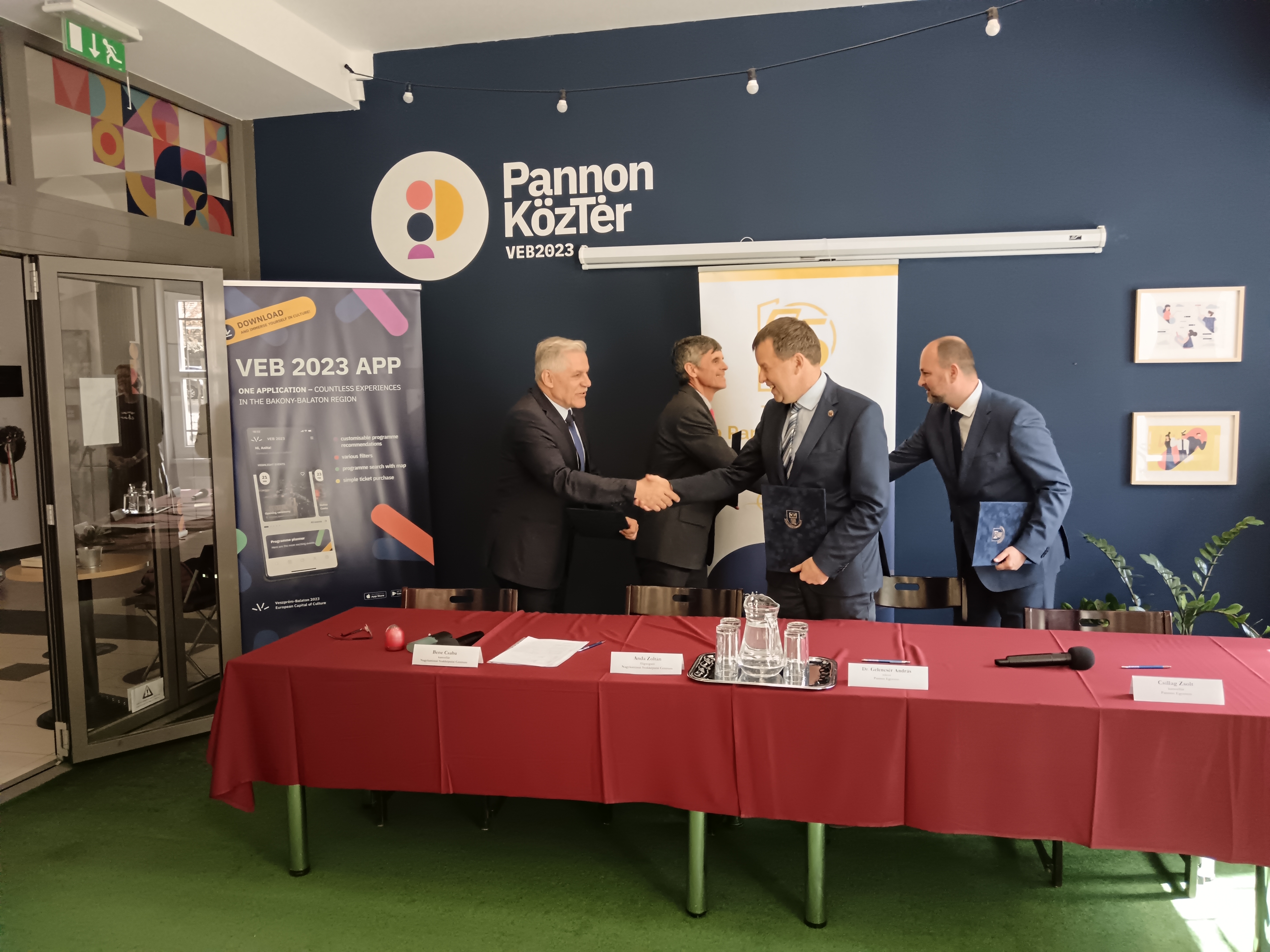 Együttműködési megállapodás aláírása a Nagykanizsai Szakképzési Centrummal