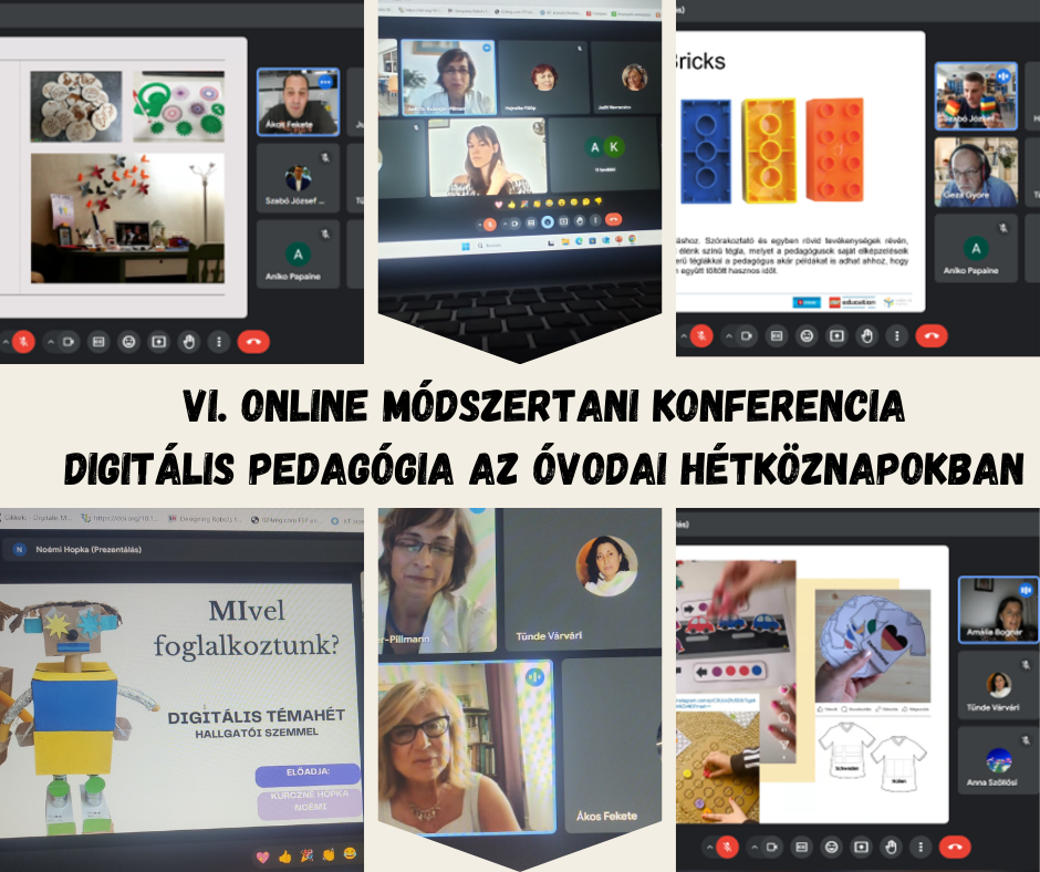 Digitális pedagógia az óvodai hétköznapokban online konferencia